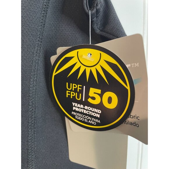 PGATour Airflux Sleeveless Womens Golf Polo Shirt UPF 50 Black L - Picture 9 of 12